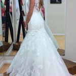 Allure Couture c202 wedding gown White Size 8 Photo 0