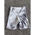 Nike Dri Fit Athletic Short Size XS With A Gray And White Tie Dye Pattern. Photo 1