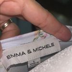 Emma & Michele  Light Blue Floral Blouse Photo 7