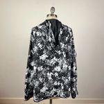 Ivy Park  B/W Floral Wind Breaker Jacket Photo 5