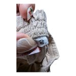 Vtg 1990s B'Gauze Beige Cotton Gauze Wide Leg Pull On Cargo Pocket Pants 2 M Size M Photo 4