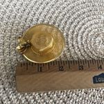 Vintage Cow Girl Hat Brooch Photo 3