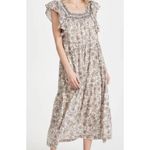 Free People  Bonita Midi Dress Sz. S Photo 3