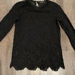 ZARA Lace scalloped edge top Photo 3
