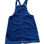 Wild Fable Lightweight mid-wash blue denim pinafore overall dress 🔥 Photo 0