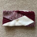 Texas A&M Knit Headband – Maroon/White Red Photo 2