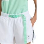 NWT STELLA MCCARTNEY x ADIDAS Belted Running Shorts White Sz M Size M Photo 5