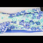 PINK - Victoria's Secret 🔴 PINK Victoria’s Secret Blue Floral Lace Bandeau Bra Top | Size M | Stretchy Photo 2
