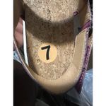 Adrienne Vittadini Paige Women's Shoes Sandals Platform Purple Size 7 Photo 4