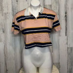 Derek Heart  stripped crop top Photo 0