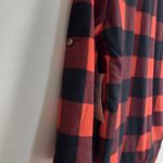 Eden & Olivia  S Sherpa Fleece Collar Buffalo Plaid Button Down Top Photo 1