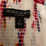 NWT Prabal Gurung Floral White Dress Size 2 Photo 6