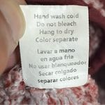 Vanilla Bay Women’s‎  Size Small Burgundy Faux Sherpa Sweatshirt Front Snaps Photo 9