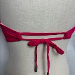 Red Carter  pink Lace-Up Crop Top with padding NWOT S Photo 3