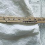 Willi Smith Linen White Black Embroidered Lined Elegant Summer Fashion Skirt 4 Photo 6