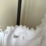 House Of CB  'Matilda' White Puff Sleeve Corset Dress‎ Size L Photo 6