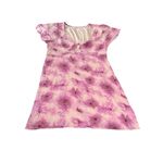 Abound NWT  Size 2X‎ PINK LELAND MIDI Tie Front Short Sleeve Skater Dress Flowy Photo 1