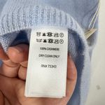 Telluride Clothing Co. Baby Blue Lavendar Mockneck 100% Cashmere‎ Sweater NWT Photo 2