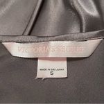 Victoria's Secret VICTORIA’S SECRET Vintage Grey Lace Slip Dress with Slit Photo 9