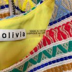 Alice + Olivia Multicolor Embroidered Mini Dress NEW - Size 2 Photo 8