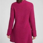 Athleta | Shasta Oversized Wool Knit Sweater In Dark Pink Size Medium Photo 7