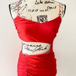Tiger Mist Cheyenne Red Cut-out dress Photo 2