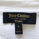 Juicy Couture 🔃 Black Label Logo White Crop Top Photo 4