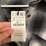 Stradivarius Plaid Button Up Shirt Photo 2