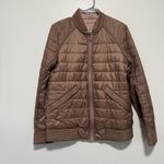 Lululemon The Bomb Bomber Reversible Jacket Bark Berry / Heathered Bark Berry 8 Photo 4