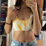 ZARA Tie Dye Cropped Tank Photo 0
