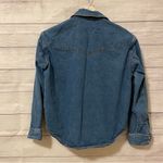 Wilfred Free  Button Long Sleeve Denim Shirt Photo 5