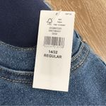 Gap NWT Maternity Inset Panel Skinny Jeans Medium Wash Size 32 / 14 Photo 7