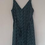 Sisterhood Green and White Polka Dot Mini Dress Size M Photo 1
