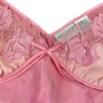 Jaclyn Smith Pink Lace Trim Chemise Photo 2