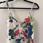 Hollister Floral Sundress Mini Size Medium M 100% Cotton Smocked Lined Preppy Photo 2