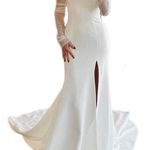 Wedding Dress White Size 20 Photo 3