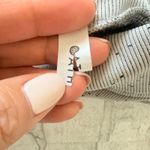 Athleta  Flurry Blizzard Gradient Ombre Gray Black Thumbhole Turtleneck Top No Sz Photo 3