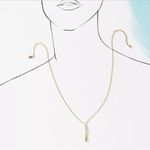 Anthropologie NWT  Birthstone Pendant
Necklace-August Photo 6