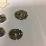 Trifari Lot Of 4 Vintage Modern Costume Earrings Pierced Variety 1 1 Best Photo 7