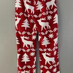Vera Bradley  Jacquard Fleece Pajama Pants in Reindeer Intarsia Red small Photo 2