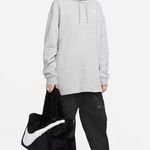Nike  Women’s Club Fleece Lined Mock Neck Oversized Sweatshirt Photo 0