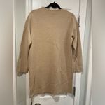 J.Crew NWT Size XS Tan Long Giselle Sweater Blazer Dress Gold Button Cardigan Photo 7