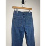 Adika Jeans Women Size S Slight Distressed Wide Leg With Slits Denim Med Wash Photo 4