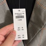 Abercrombie & Fitch NWT Grey Plaid Long Length Career Blazer XL Photo 6