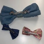 Claires Hair ditsy flower bow clips Multiple Photo 3