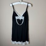 Victoria's Secret NWT  Lingerie Womens Medium Black Babydoll Sexy Lace Padded Cups Photo 1