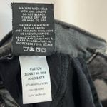 Hudson Jeans Hudson Zoeey High Rise Black Jeans Red Side Stripe Women’s Size 27 Ankle Denim Photo 2