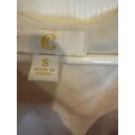 Crossover Romper Floral Print Cold‎ Shoulder Ruffle Sleeve Summer Dress S White Photo 2