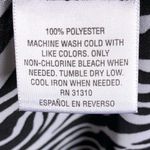 Thalia Sodi  Animal Print Black white asymmetrical blouse L Photo 5