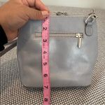 Vera Pelle Vera‎ Pelle Genuine Italian Leather Cross Body Bag Womens Small blue Photo 12